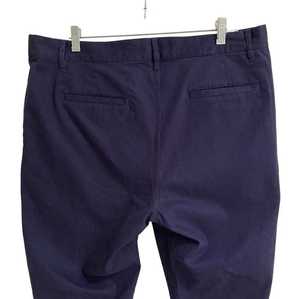 Taylor Stitch‎ The Slim Chino Mens In Organic Navy Blue Pants 30 & 36 NEW